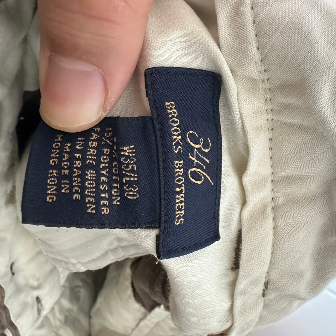 35 브룩스브라더스 코듀로이 팬츠 연브라운 상품이미지5