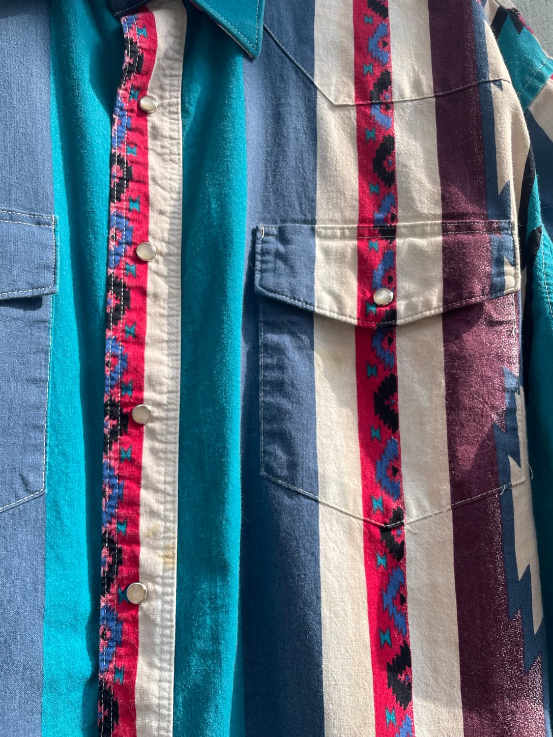 Wrangler vintage western shirt 상품이미지5