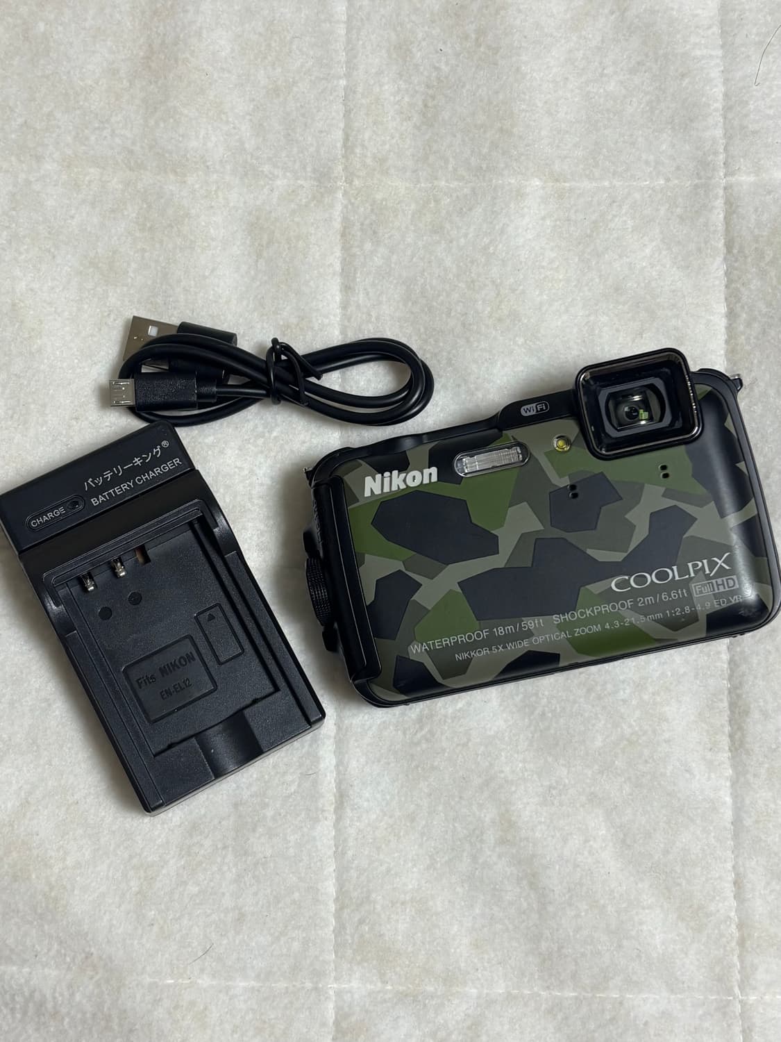 니콘 쿨픽스 aw 120 카모 디카 상품이미지1