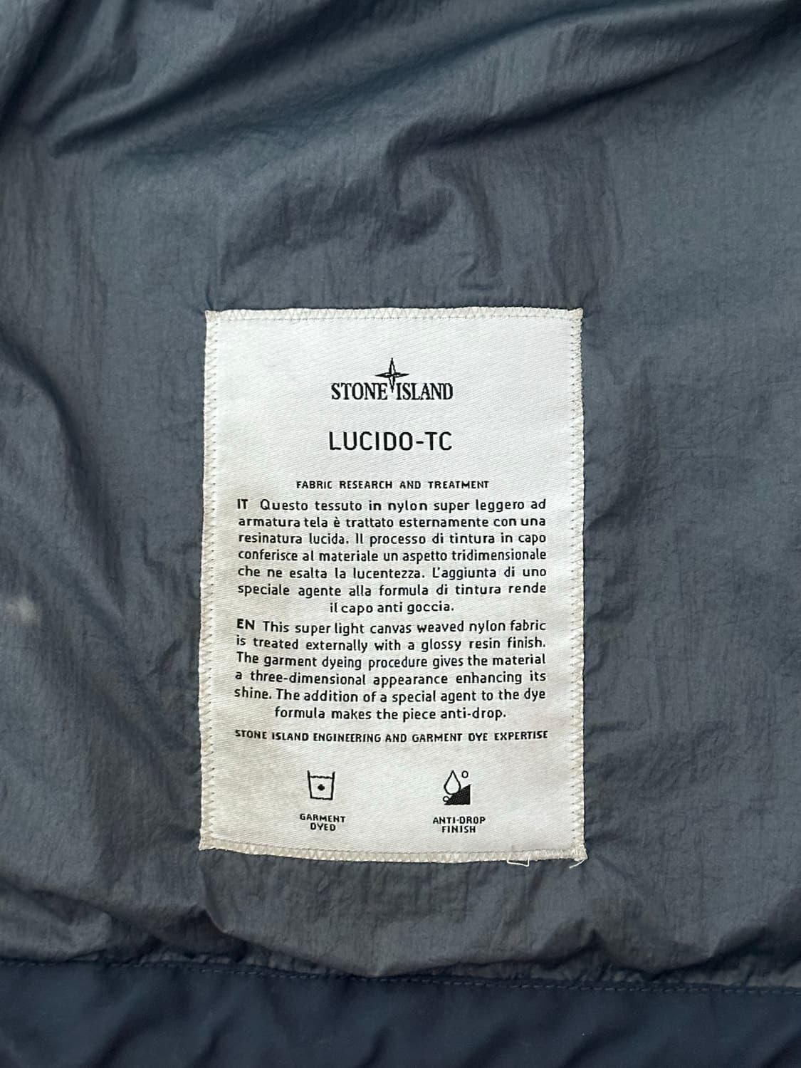 스톤아일랜드 루시드 tc 윈드스토퍼 자켓 L(105) 상품이미지2