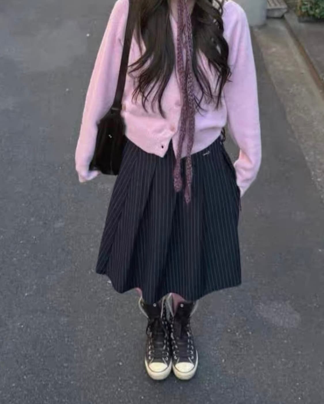 빈티지 컨버스 퍼 부츠 / 컨버스 롱 스니커즈 상품이미지5