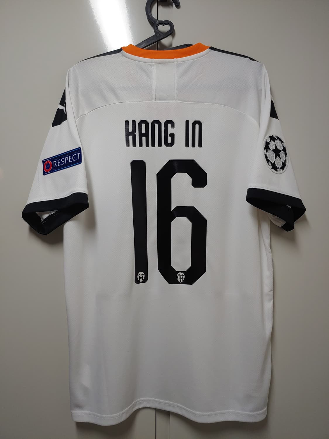 L 19-20 발렌시아 홈 반팔 이강인 상품이미지2