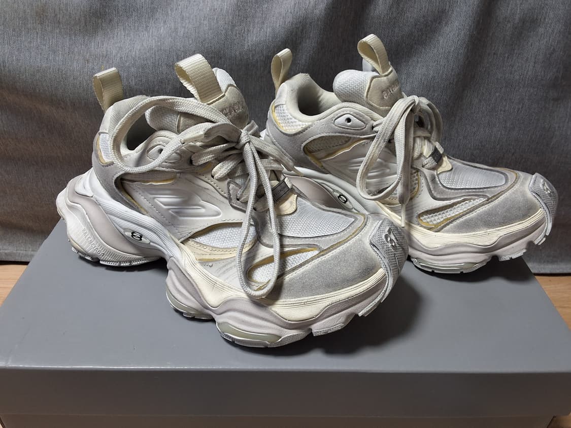 [새상품급] 카고스니커즈 에그쉘 런웨이 37 상품이미지2