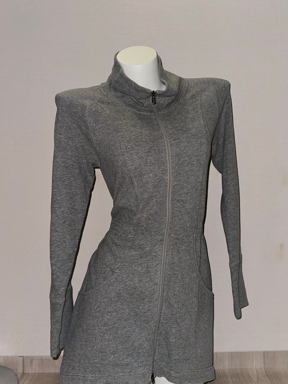 집업 미니 원피스 상품이미지5