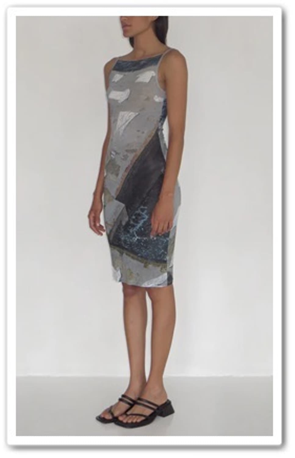 💎벨라 하디드 착용디자인 팔로마울 마리아 미디 드레스 상품이미지2