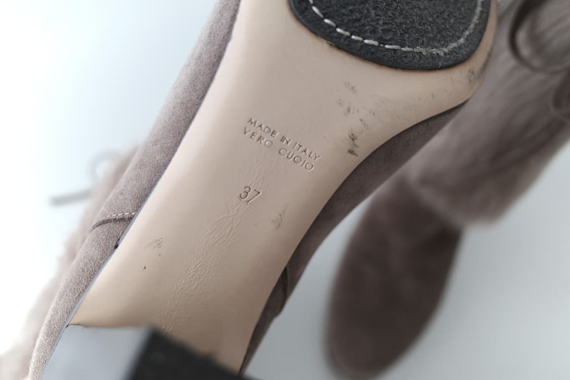 pellico) ribbon fur boots 상품이미지5