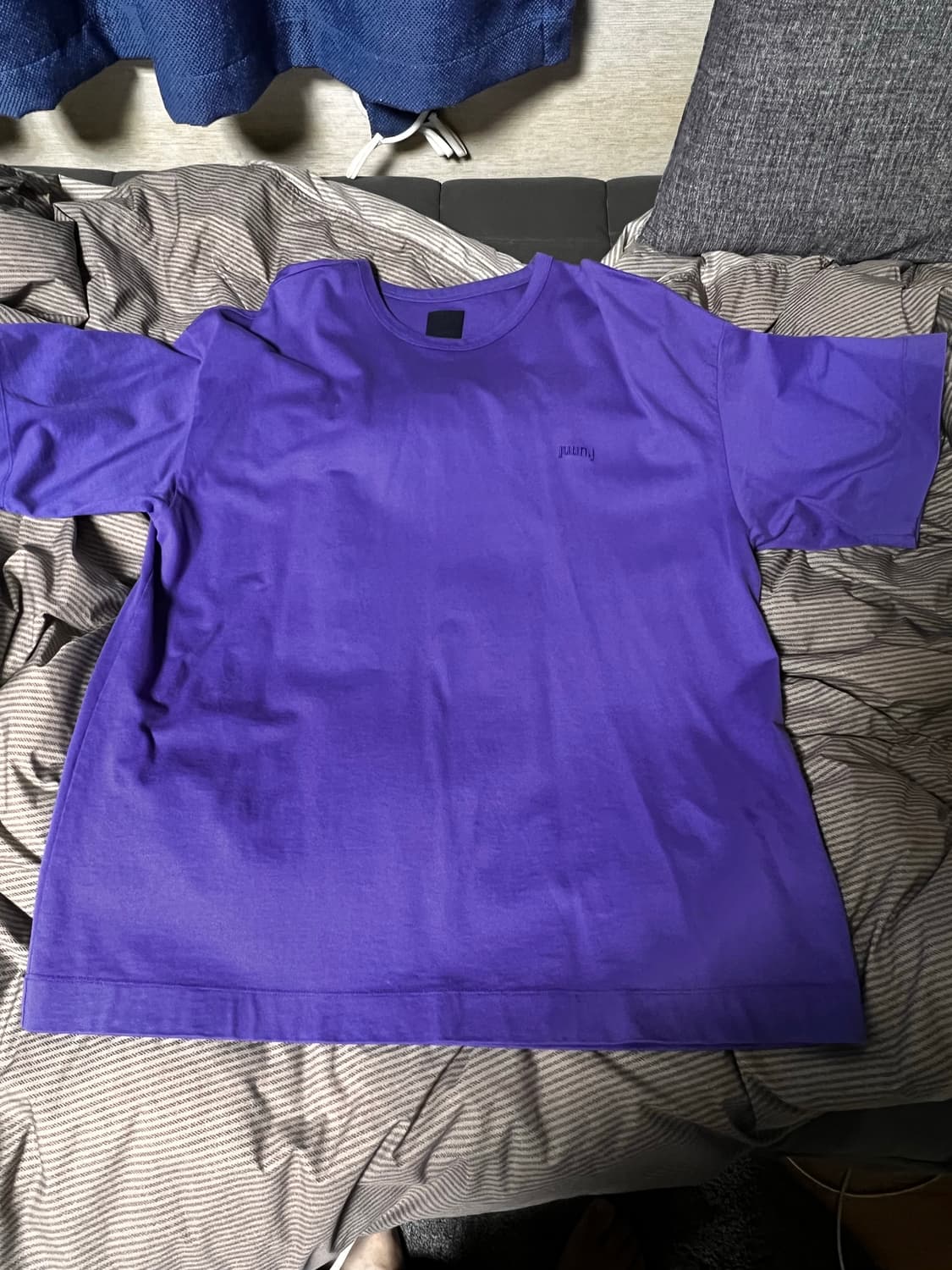 [S] 준지 반팔 티셔츠 블루 상품이미지1