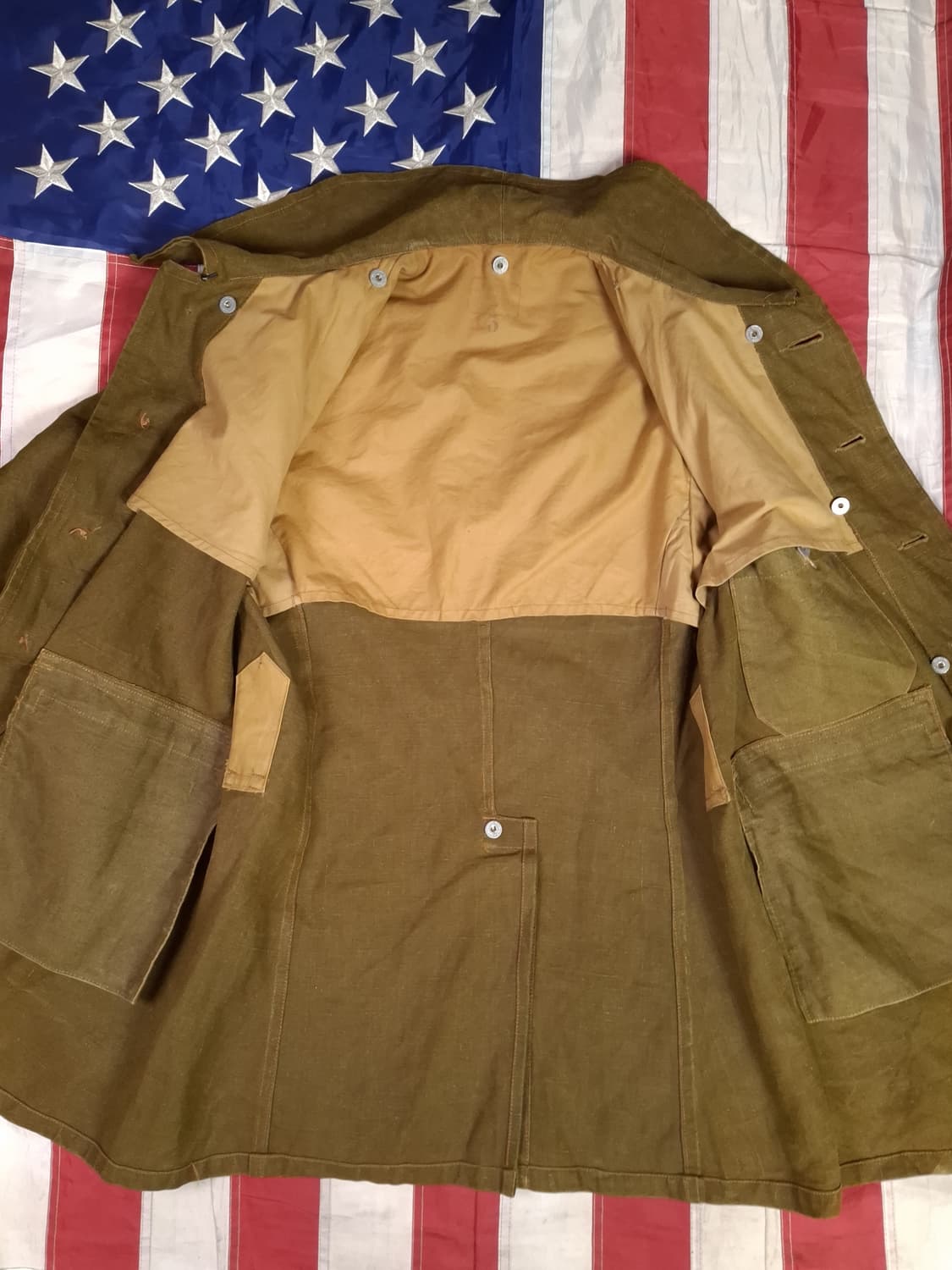 오리지날 WW2 프랑스군  M-35 모터사이클 자켓 상품이미지10