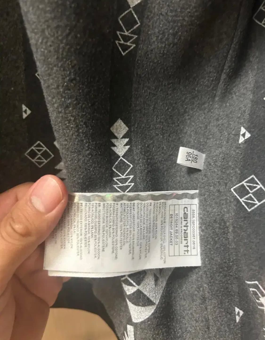 칼하트wip 디트로이트 자켓 L 상품이미지4