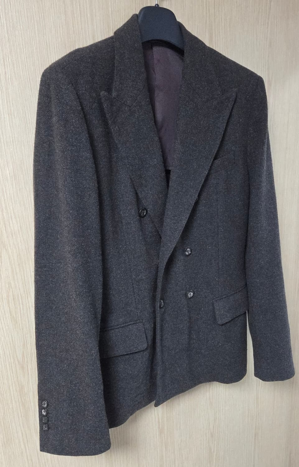 (착샷) 돌체 & 가바나 더블 울 블레이저 자켓 브라운 상품이미지2