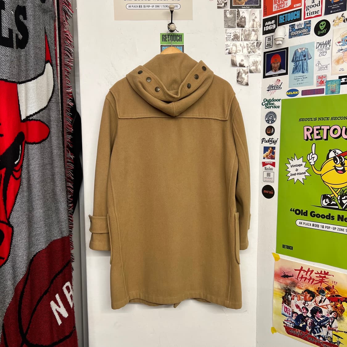 90‘s 폴로 울 더플 코트 상품이미지9