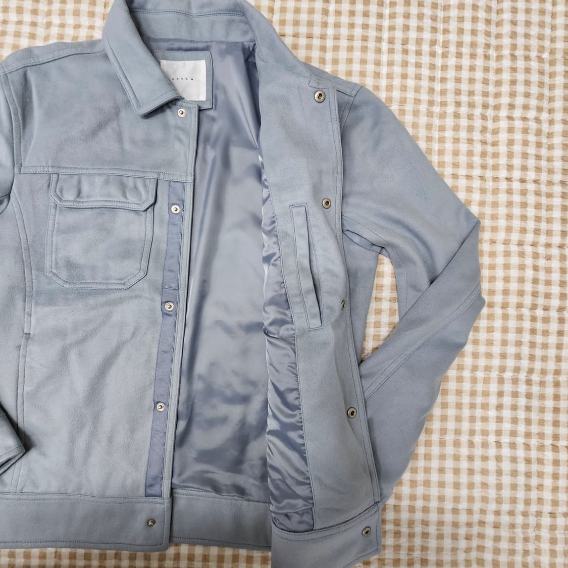 앤듀 스웨이드 간절기 자켓 남자100 상품이미지5