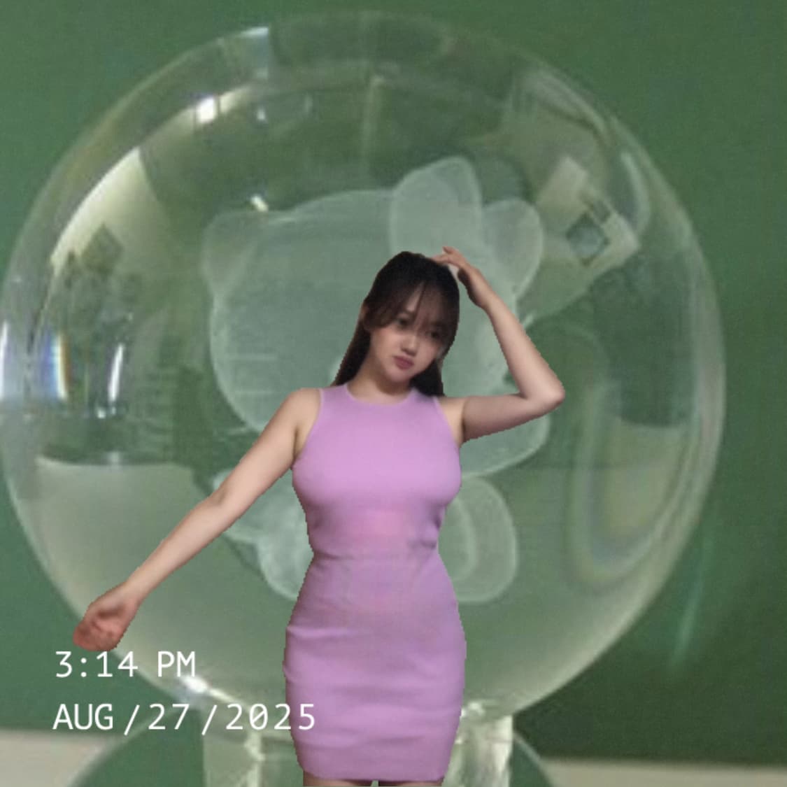 Bershka pink slim ops 상품이미지2