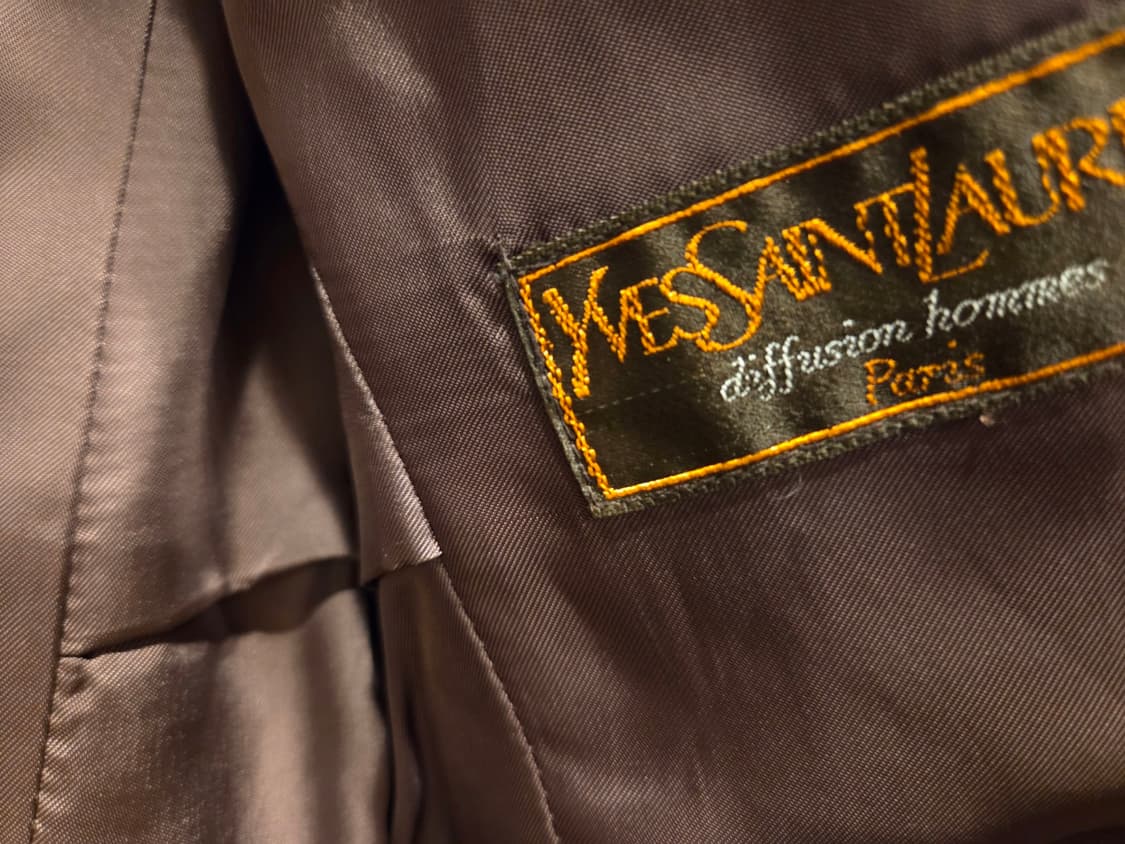 90'S 이브생로랑 벨루어자켓 상품이미지8