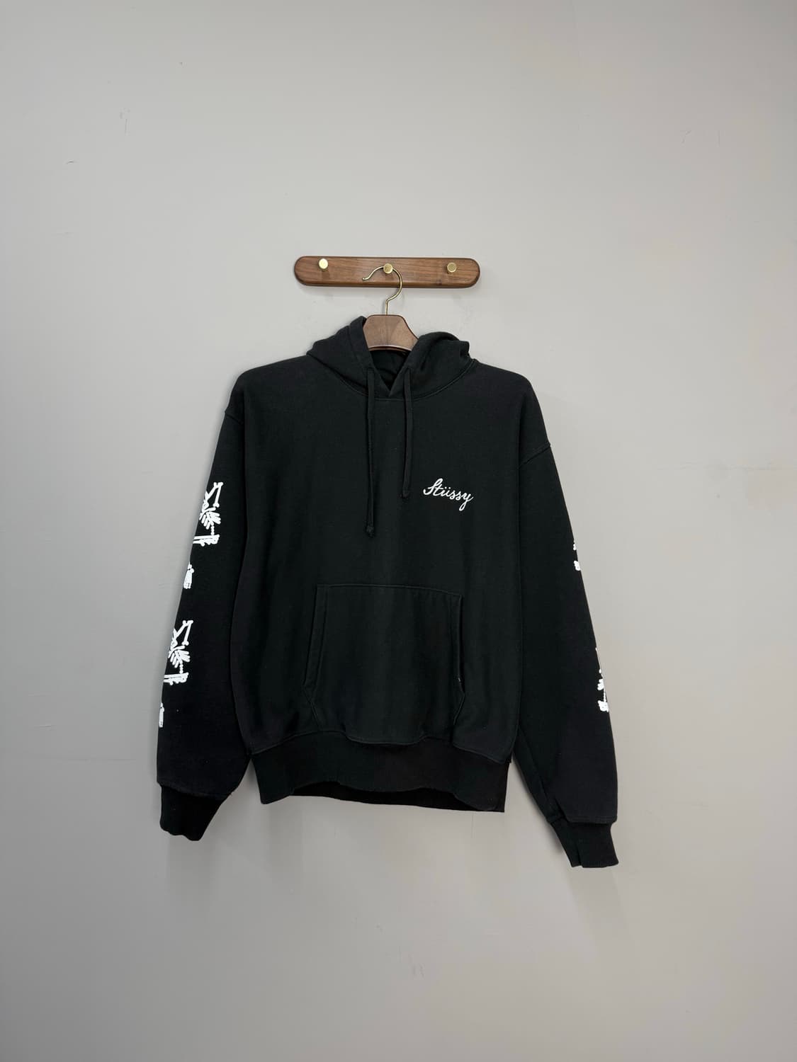 스투시 파라다이스 로스트 빅로고 후드티 H2025 상품이미지3