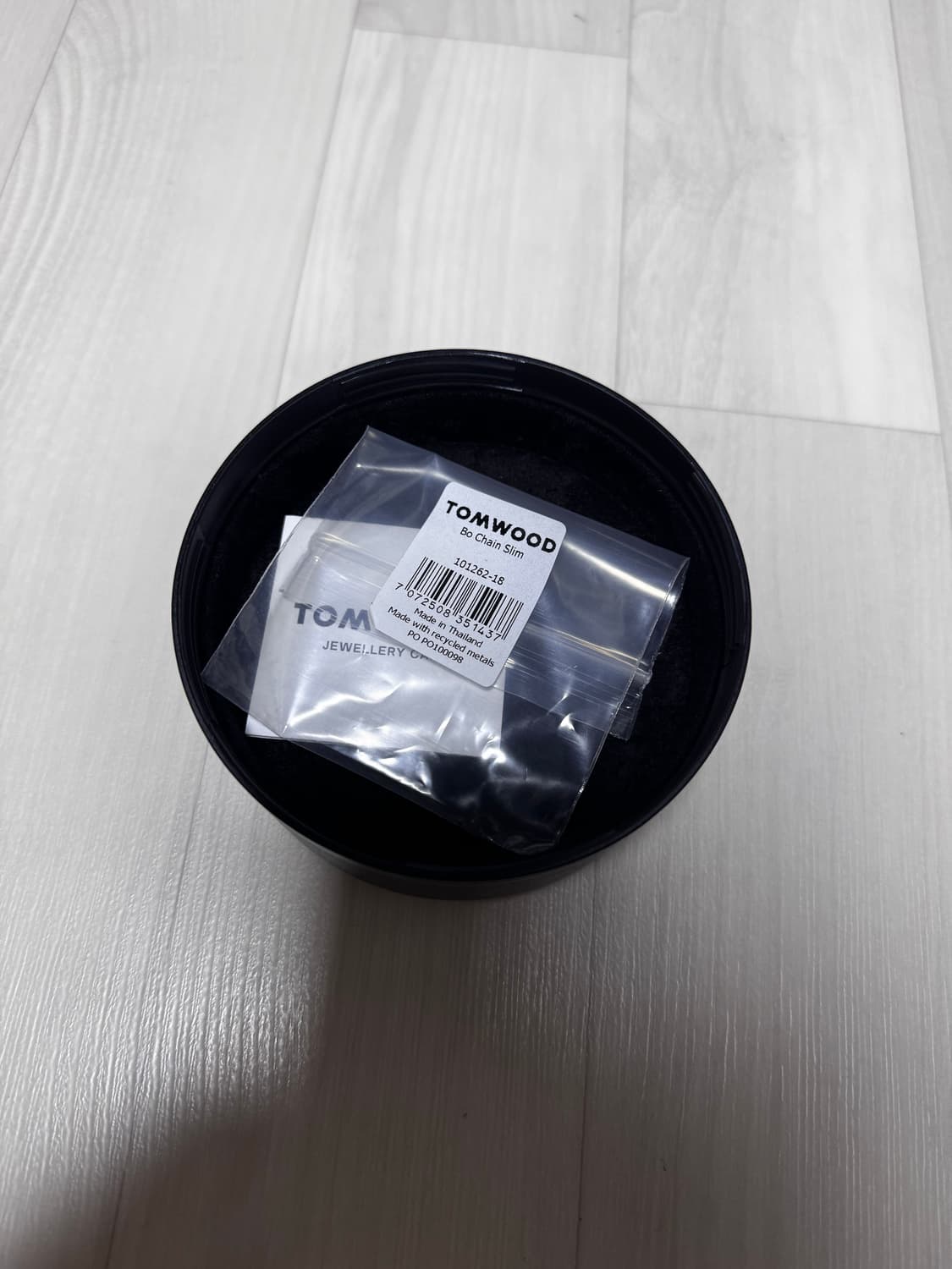 톰우드 보체인 슬림 실버 목걸이 상품이미지2