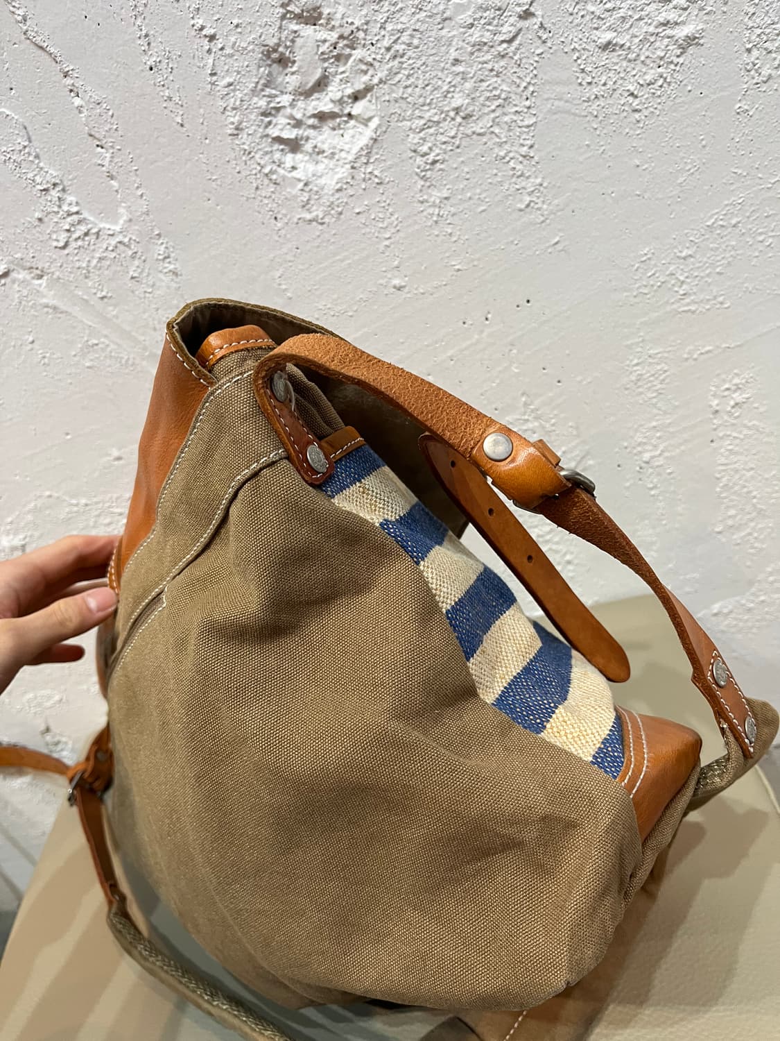 HARVEST JPN 캔버스 크로스백 상품이미지4