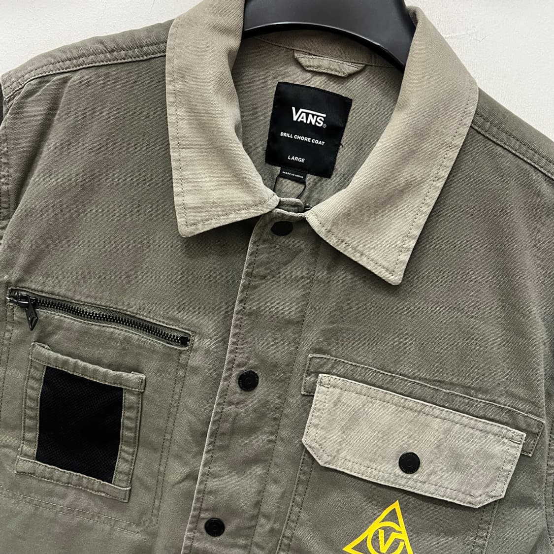 VANS 반스 밀리터리 드릴 초어 코트 자켓 L 상품이미지3