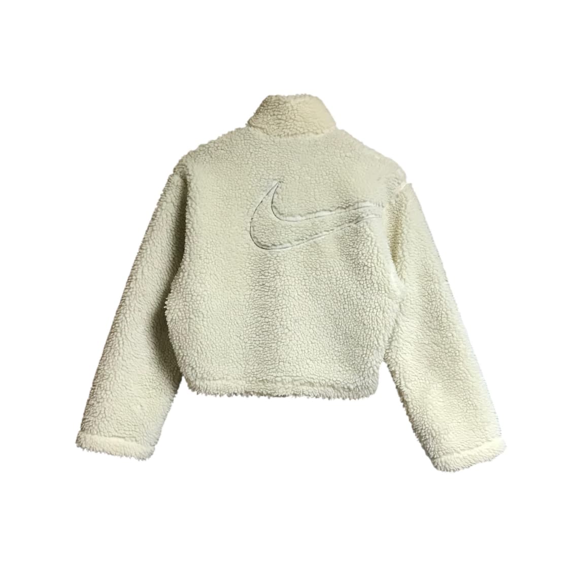 나이키 우먼 크롭 쉐르파 집업자켓 상품이미지3
