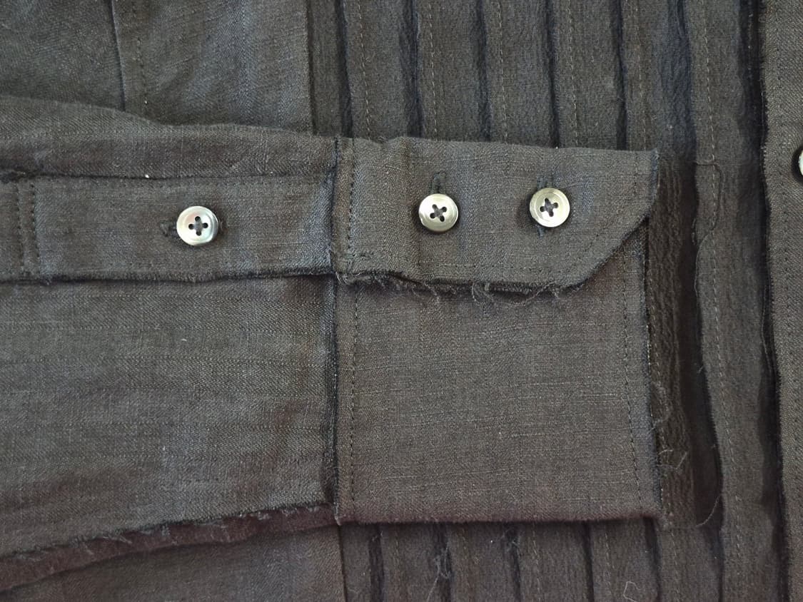 Professor.E Ramie Asymmetric Shirt (50) 상품이미지5