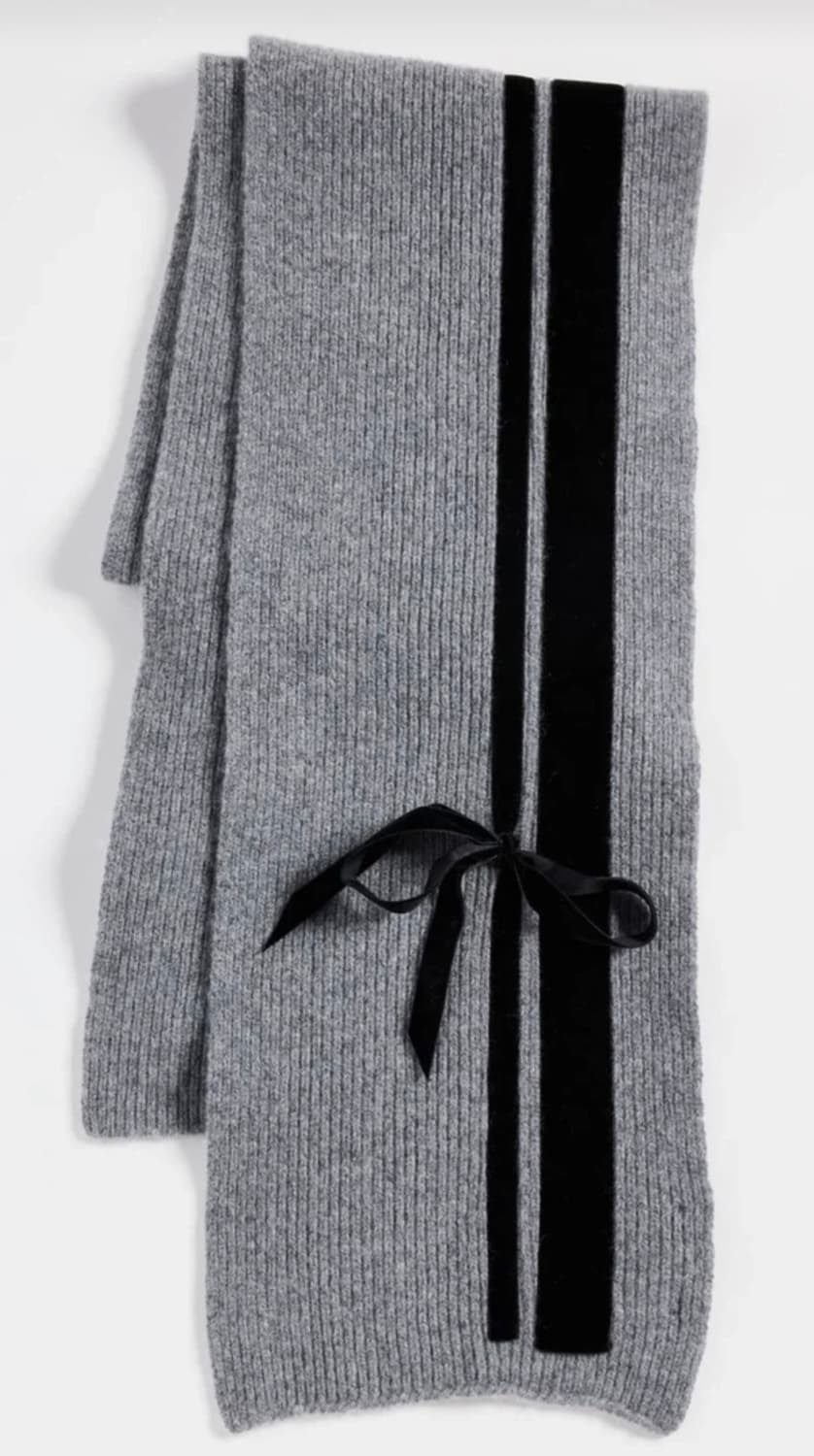 몰리고다드 molly goddard 그레이 머플러 상품이미지1