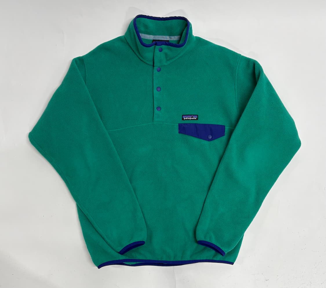 빈티지 파타고니아 신칠라 스냅티 그린 멘즈M 상품이미지1