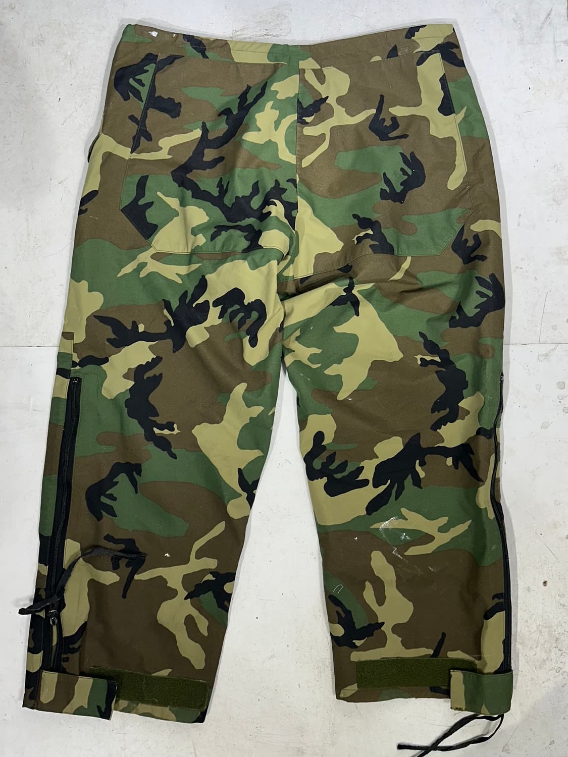 빈티지 카키 밀리터리 미군 카모 오버 트라우저 전투복 바지 미군 팬츠  상품이미지5