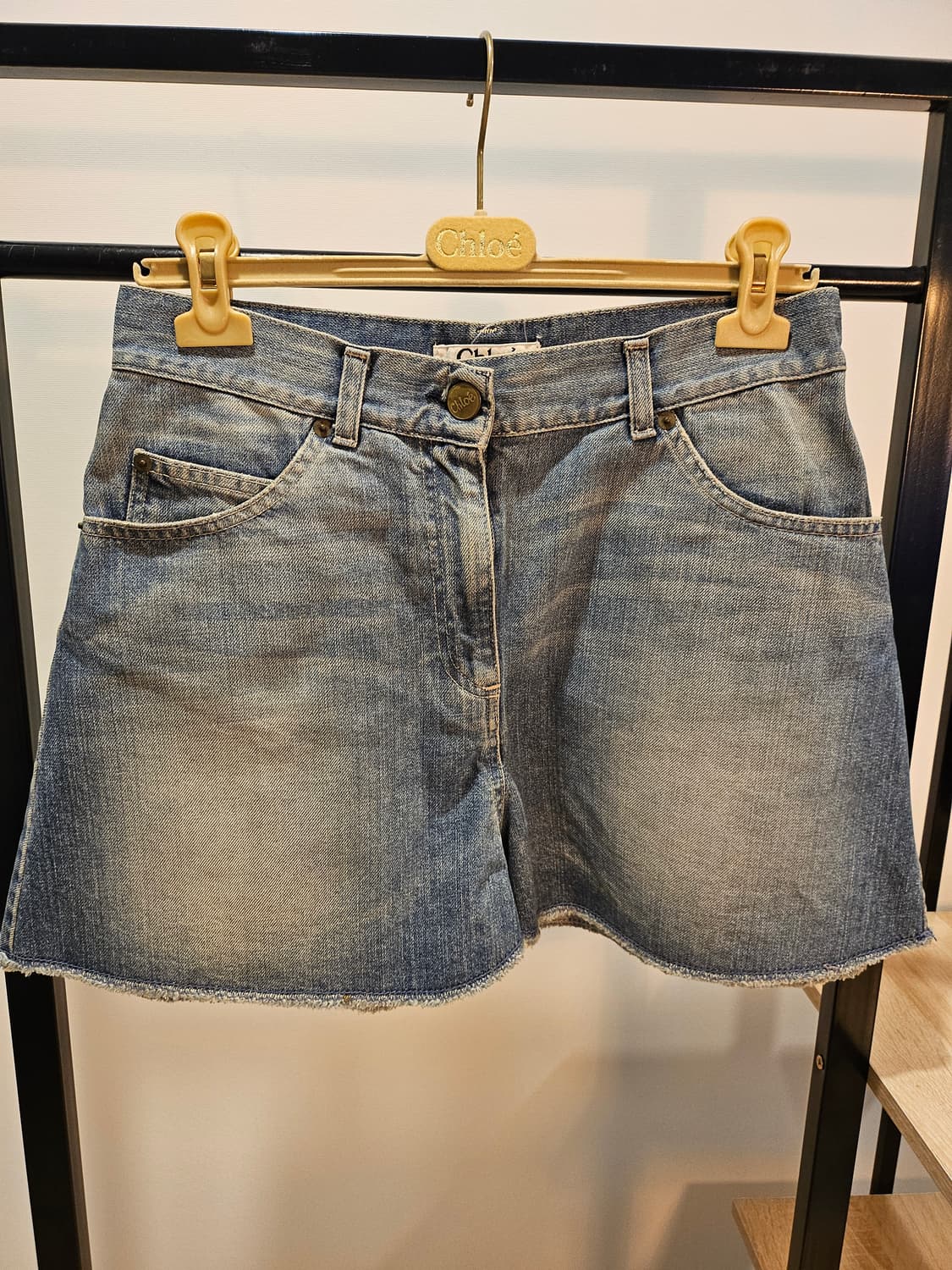 끌로에 데님 미니스커트 상품이미지1