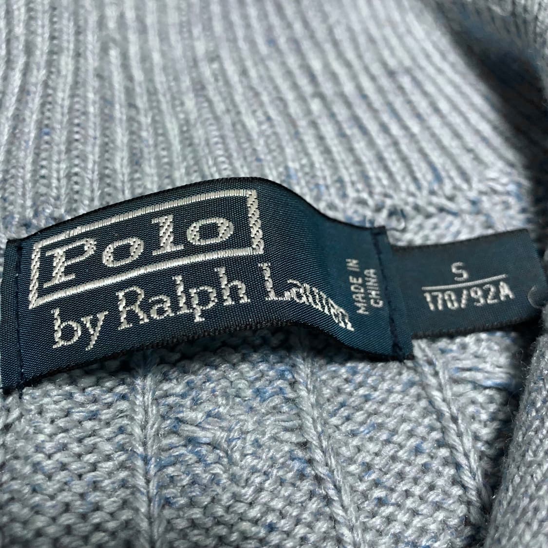 폴로 랄프로렌 니트 꽈배기 스카이블루 상품이미지3