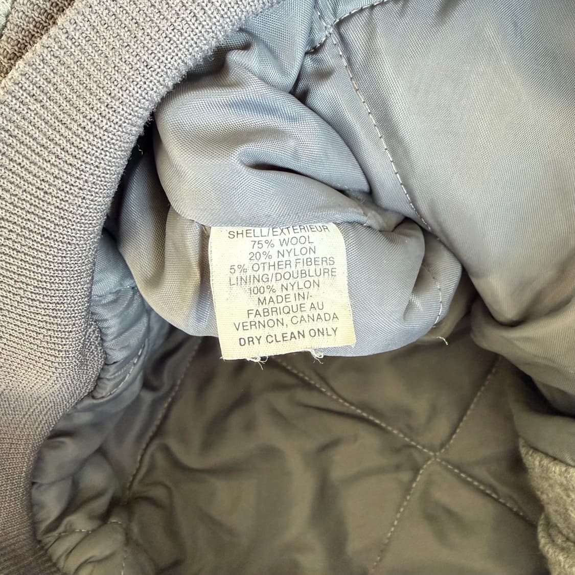 90s CANADA 빈티지 울 바시티 자켓 L 상품이미지7