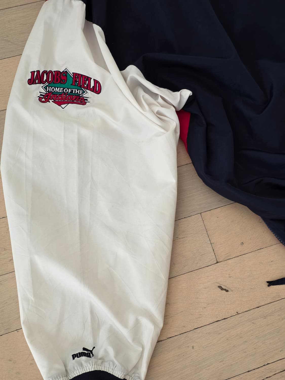 90's 클리브랜드인디언스xPUMA 원업2XL mlb 상품이미지7