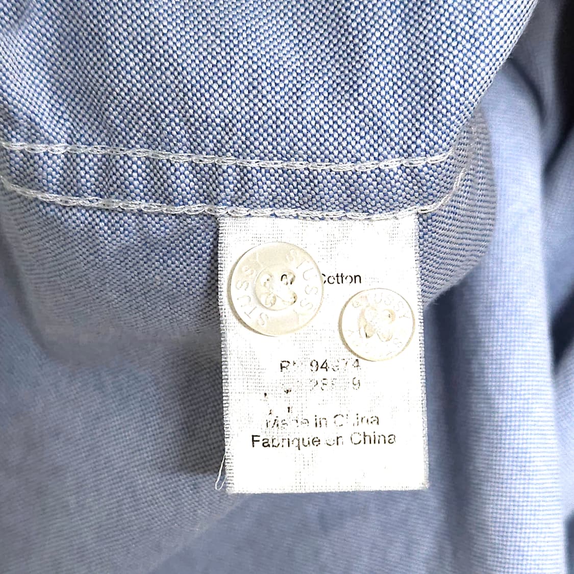 100)Stussy 스투시 멀티배색 옥스포드 셔츠 상품이미지7