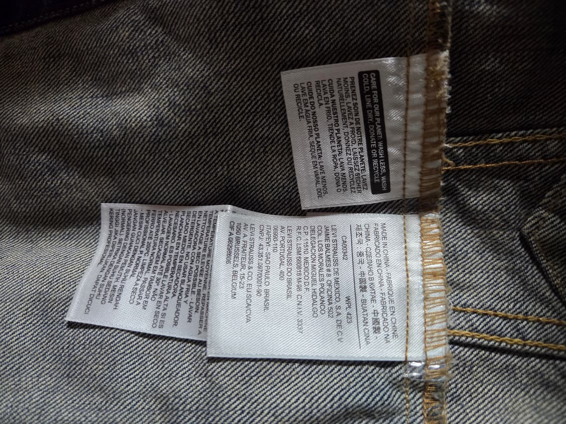 리바이스 70797 데님 트러커 청자켓 A376 상품이미지3