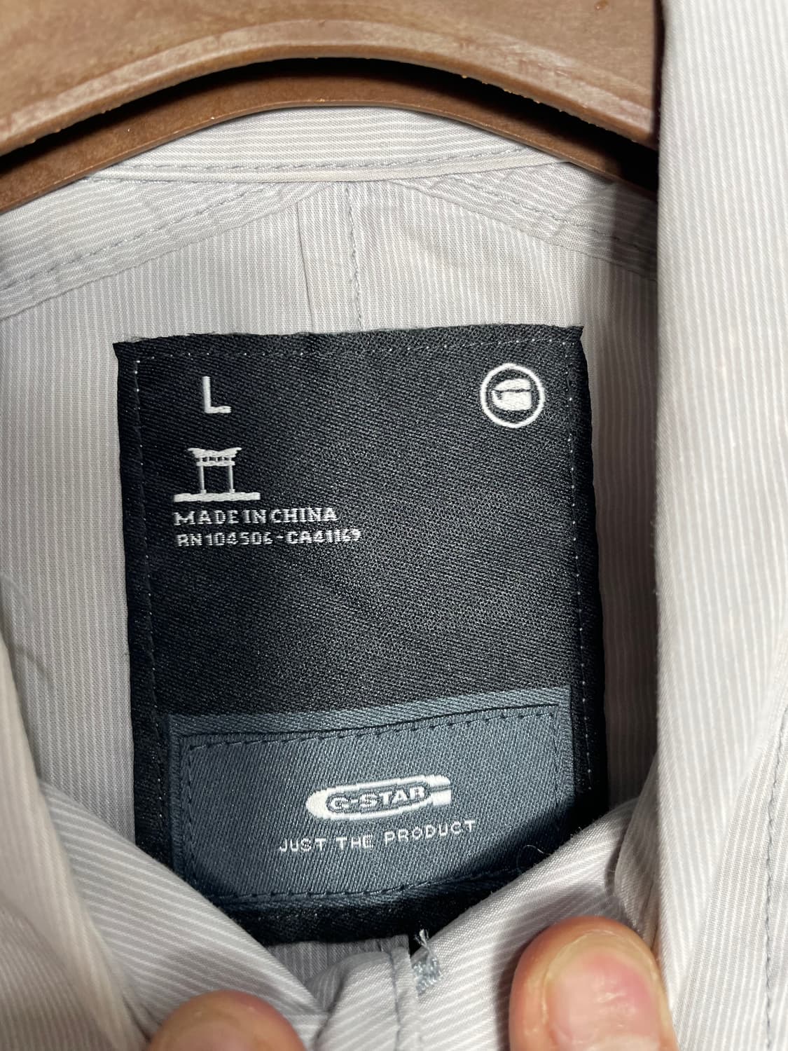 G-Star RAW 스트라이프 셔츠 상품이미지2