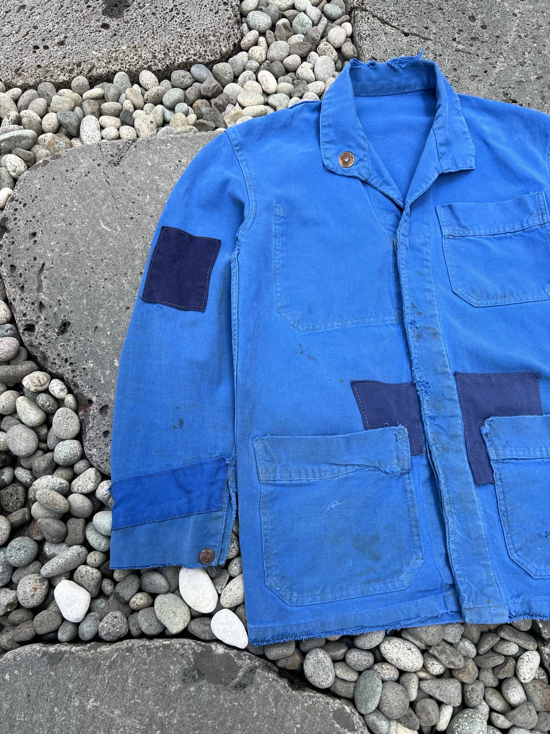 OLD VINTAGE PATCHWORK 패치워크 빈티지프렌치워크자켓 상품이미지4