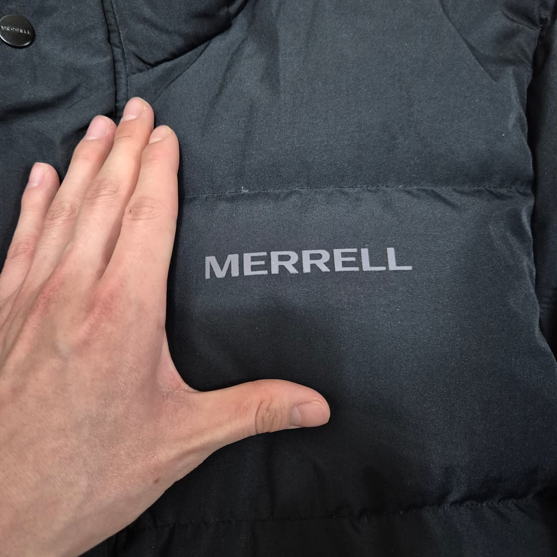 머렐 사이드패치 덕다운 하이넥 푸퍼 패딩 점퍼 L(100) 상품이미지5