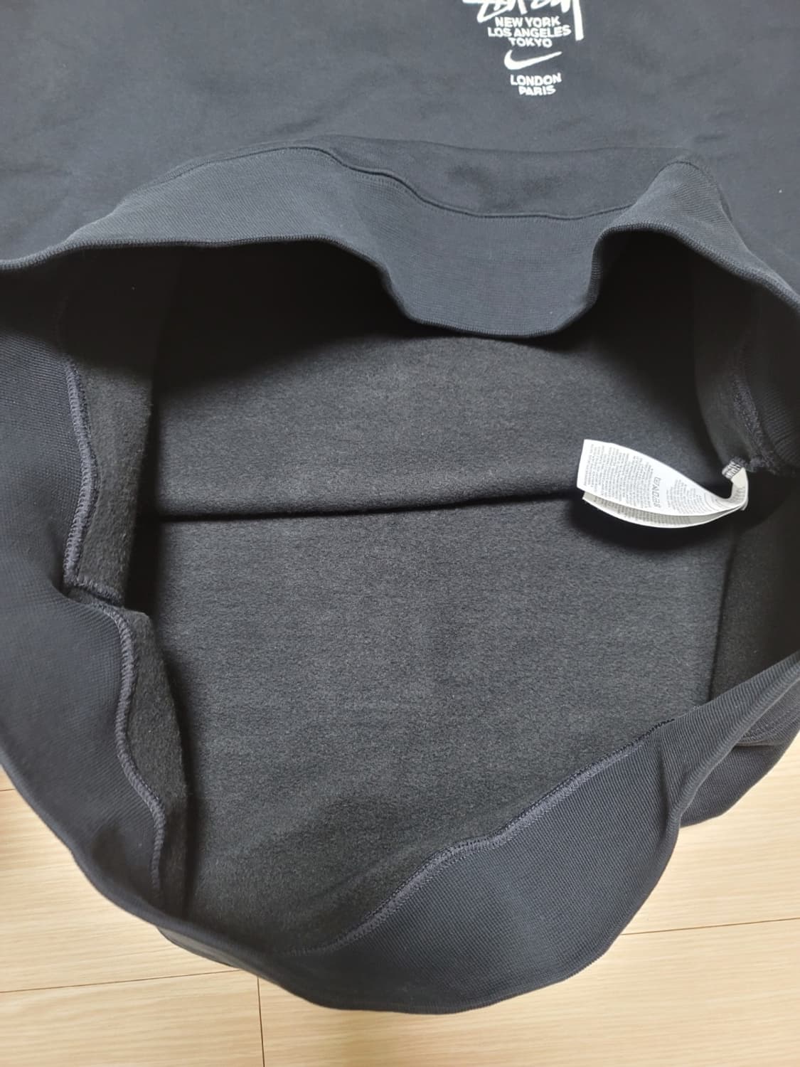 [L] 나이키 스투시 크루넥 블랙 2.0 상품이미지2