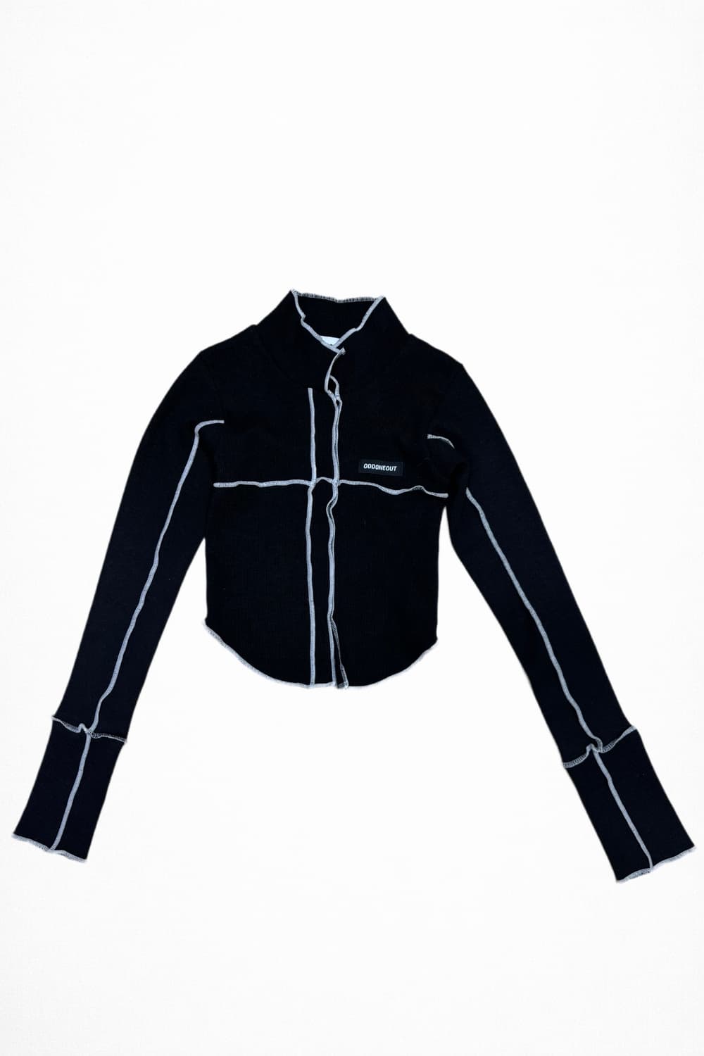 Odd One Out 오버록 리브 니트 상품이미지1