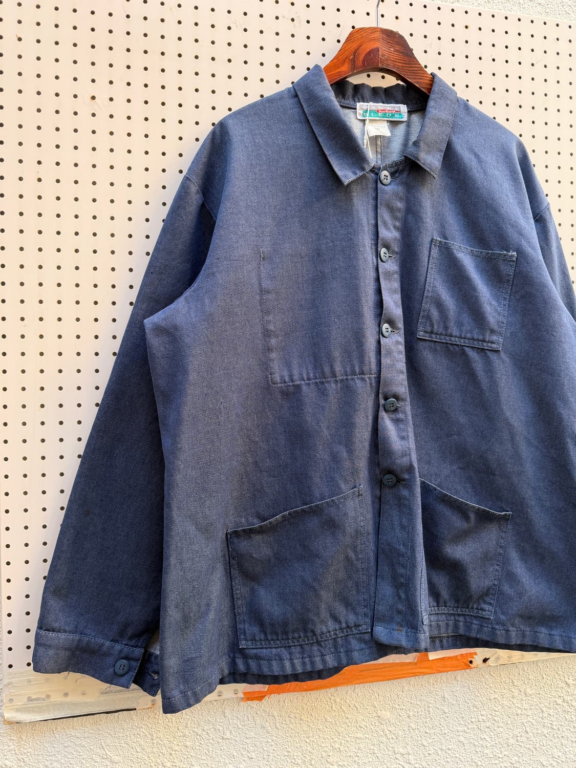 OLD VINTAGE DENIM FRENCH 데님 프렌치워크자켓 상품이미지3