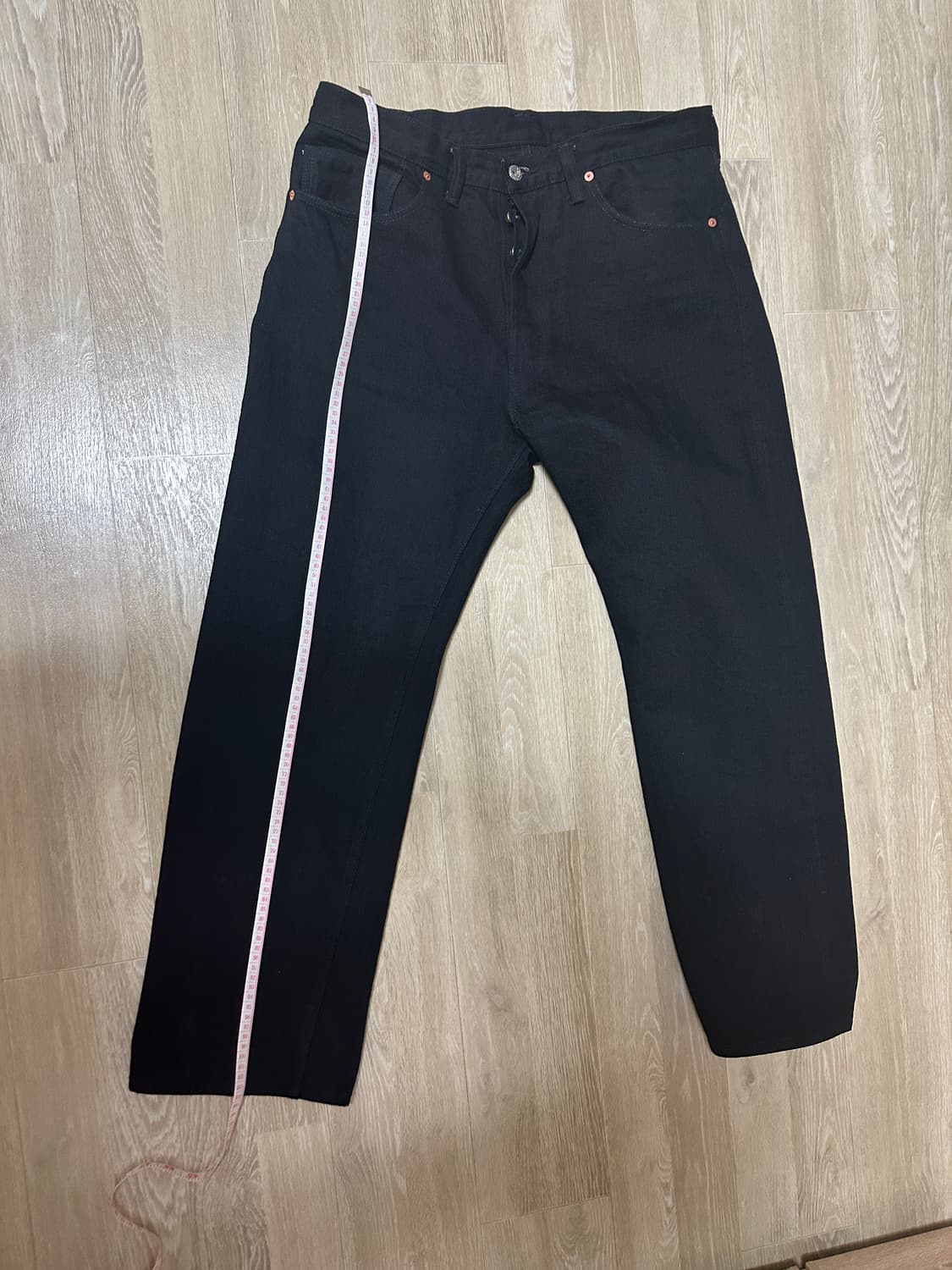 TCB JEANS LATE40 블랙 셀비지 데님 36사이즈입니다. 상품이미지9