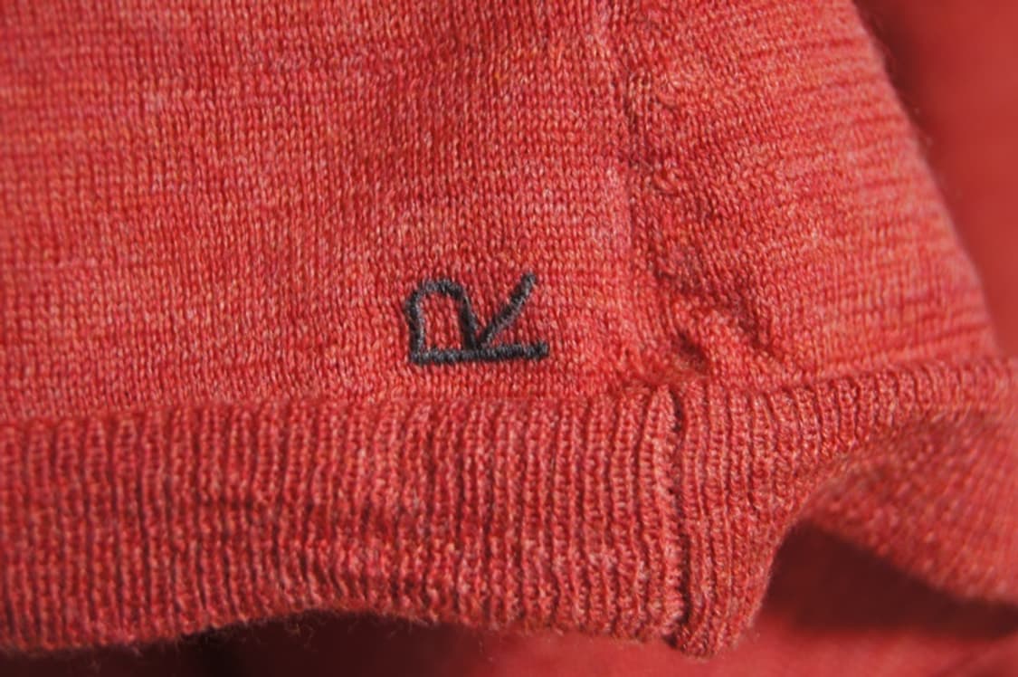 45R 정품 니트 티셔츠 오렌지 상품이미지5