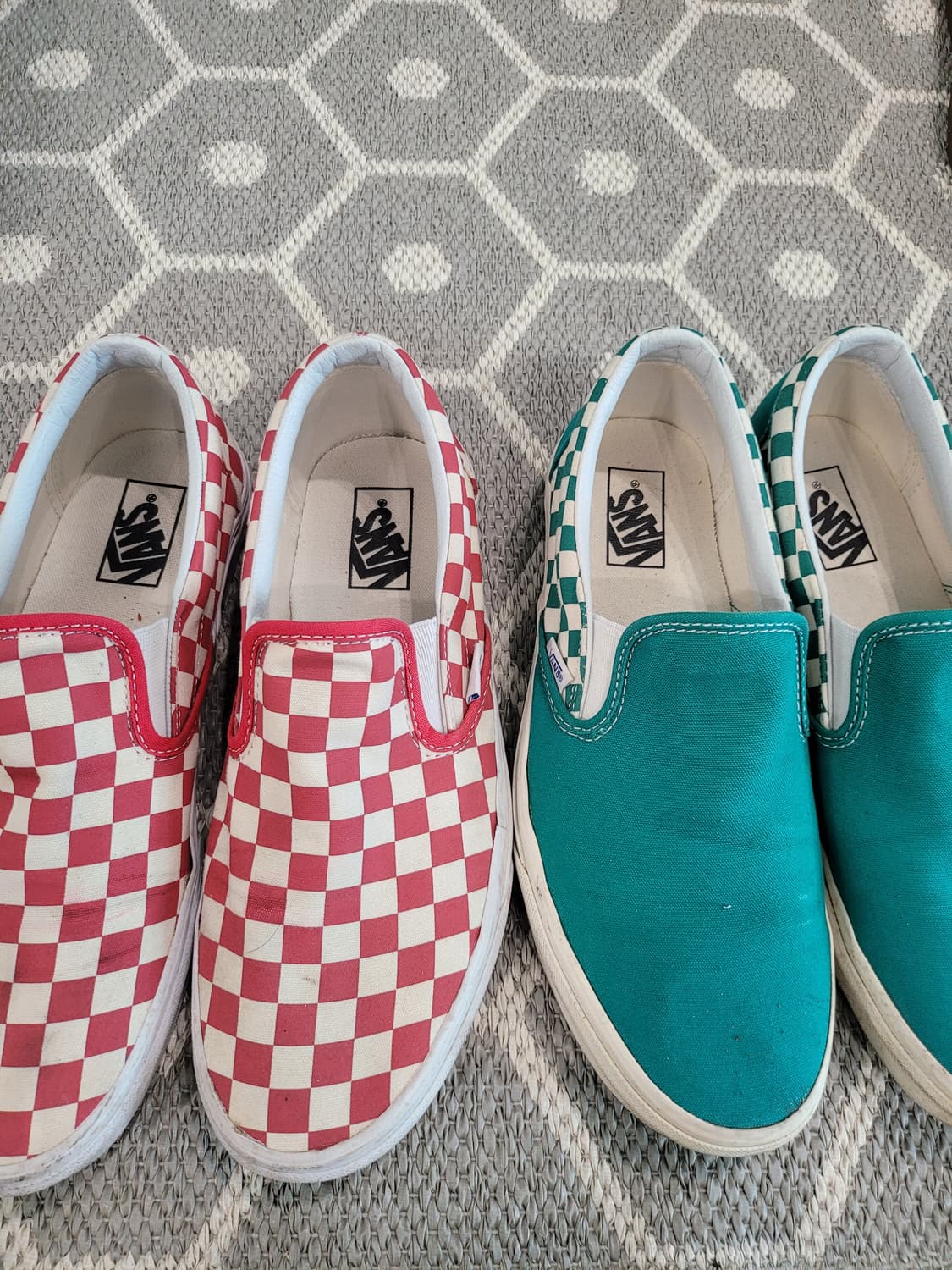 내 발끝의 클래식, 반스 체커보드 & 사이드월 슬립온 (US10/280) 상품이미지2