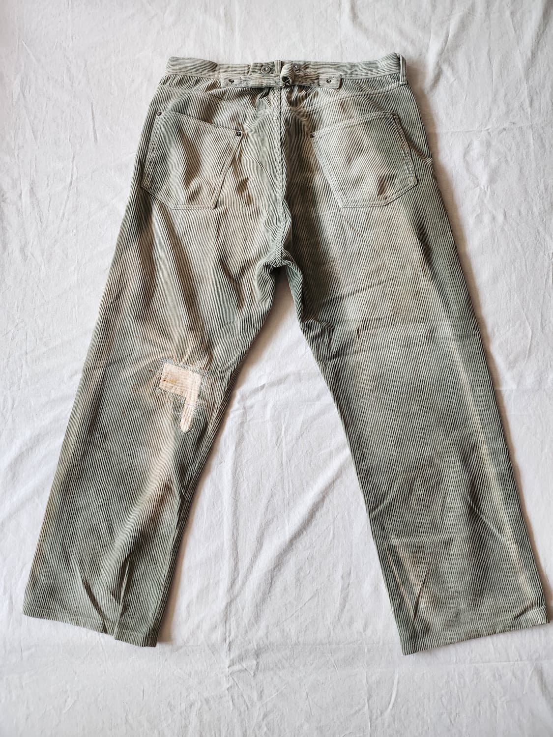Phos333 coduroy damage pants 상품이미지4