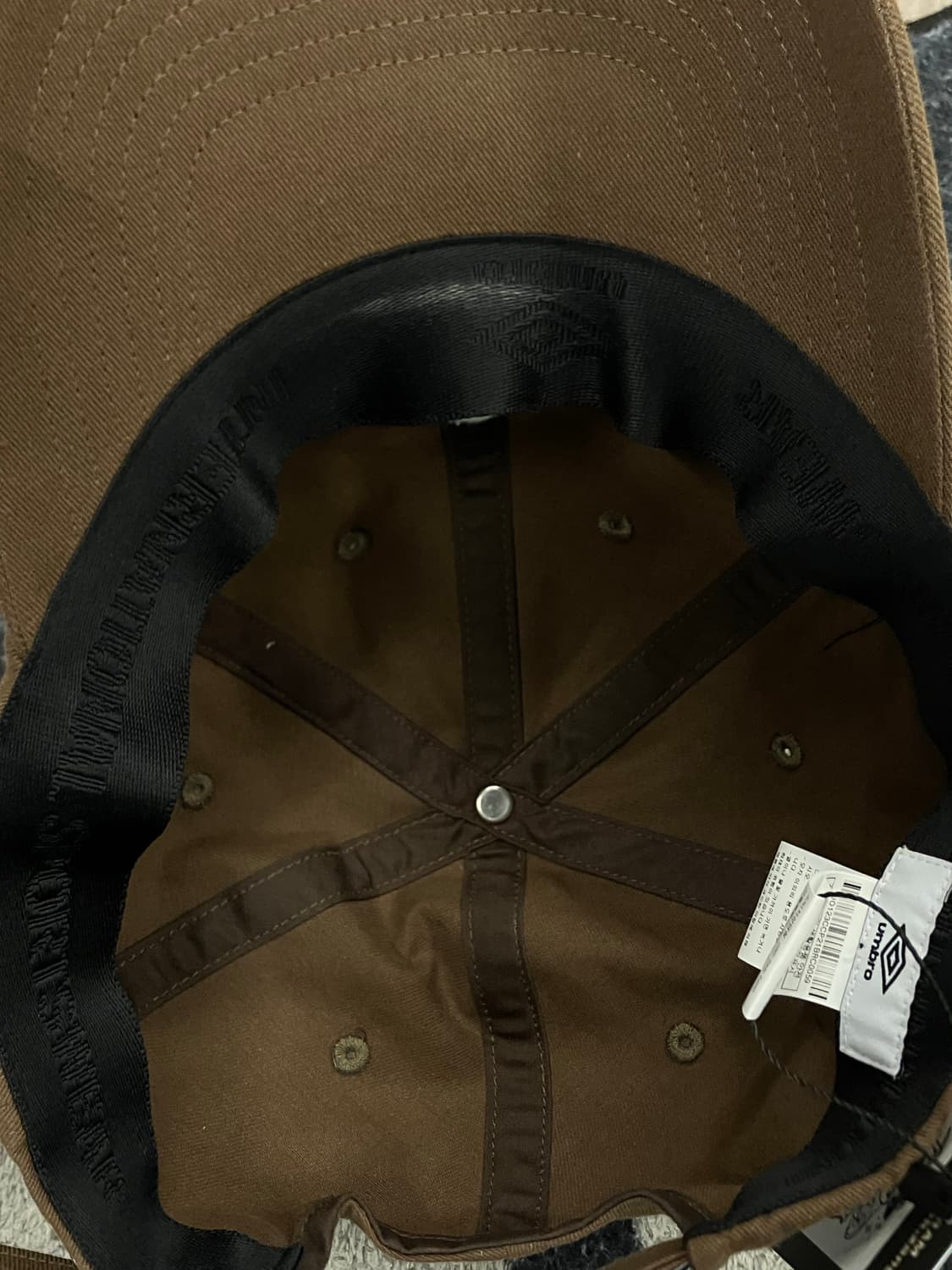 엄브로 볼캡 모자 브라운  #csz2233 상품이미지2