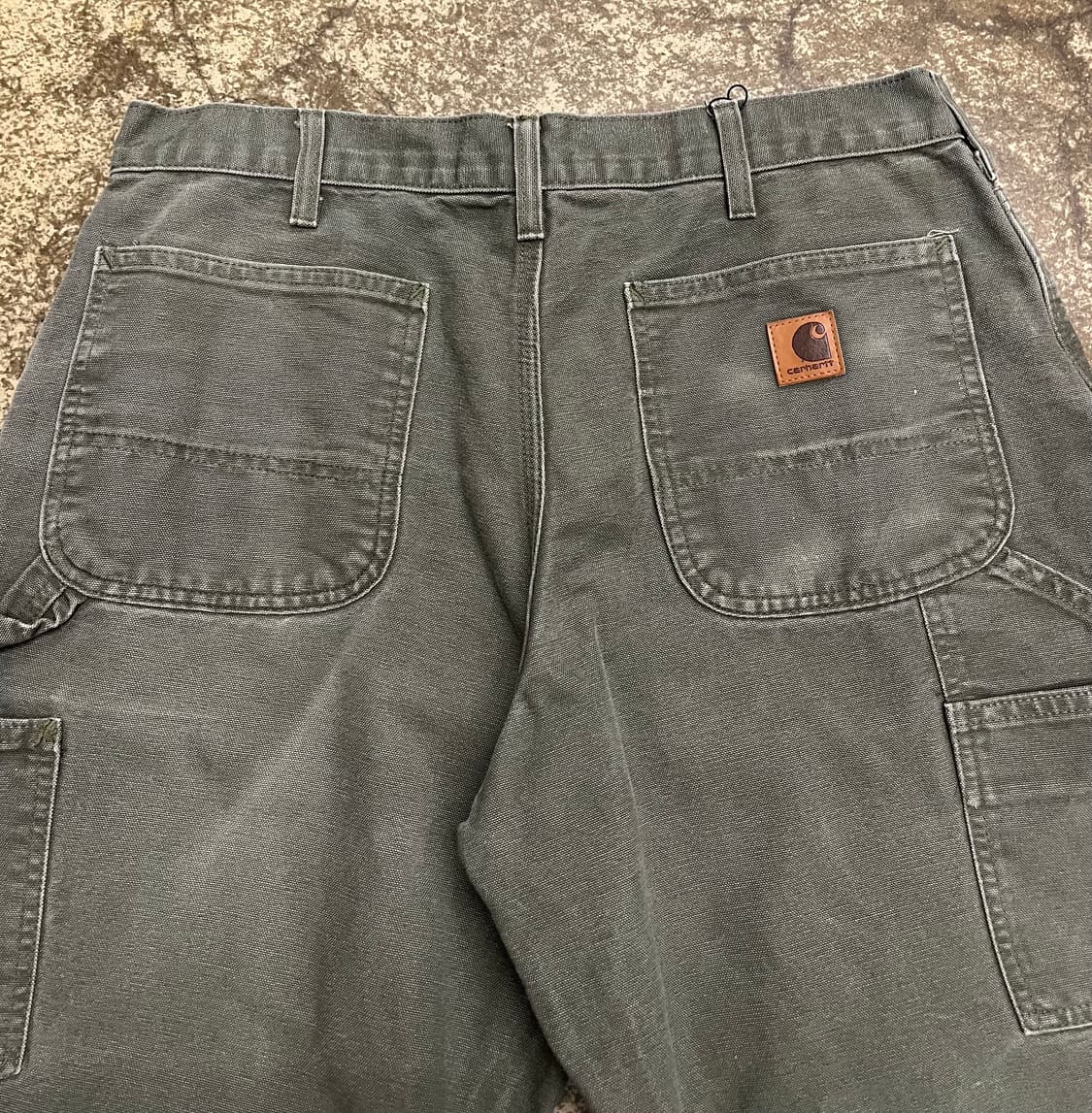 10s 칼하트 모스그린 카펜터 펜츠 상품이미지6