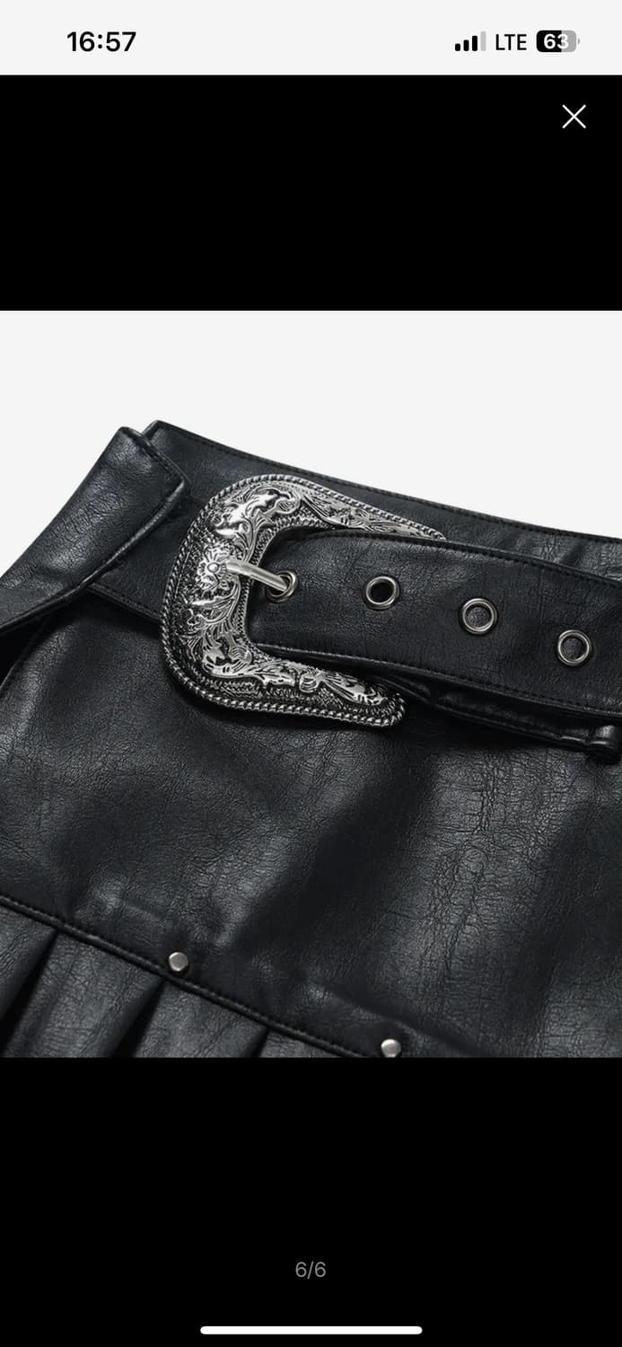 길라아카이브 레이어드 벨트 스커트 상품이미지4