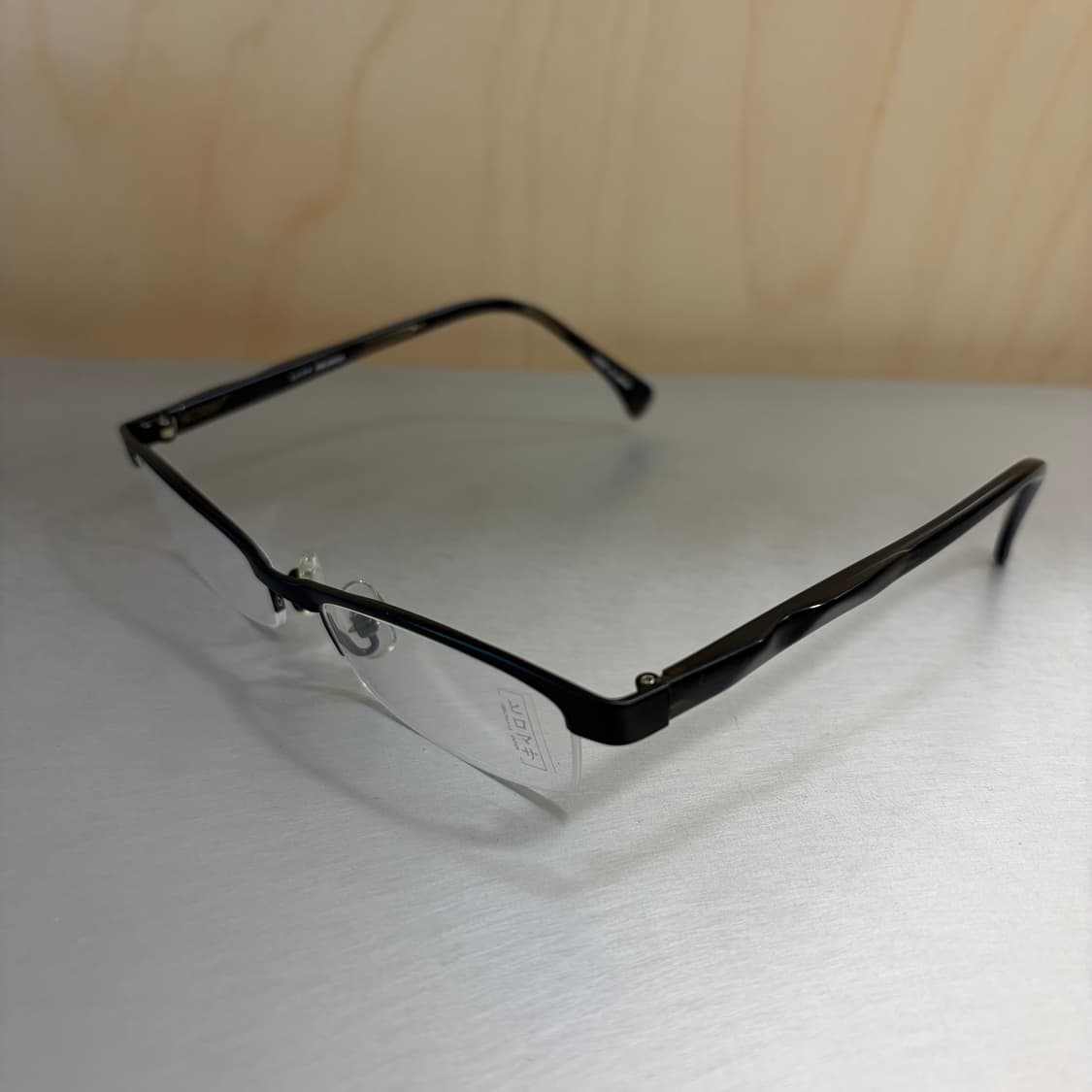 히로마사(HIROMASA) HJ-8103 블랙 티타늄 핸드메이드 안경 상품이미지3