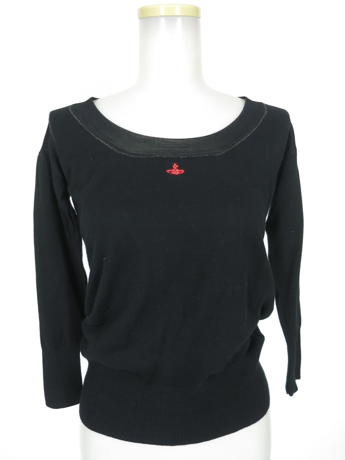 Vivienne Westwood RED LABEL 오브 자수 7부 소매 상품이미지1