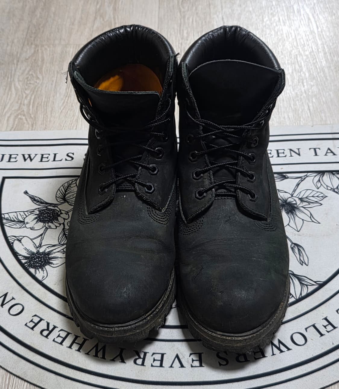 (270)팀버랜드 6인치 프리미엄 워터프루프 블랙 부츠 상품이미지3