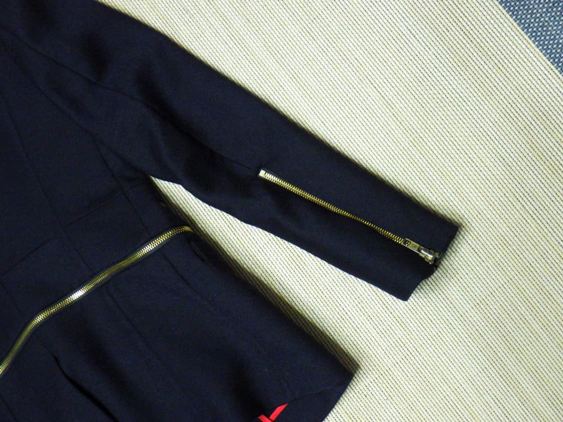 (66size) 시스템 SYSTEM 여성 자켓 다크네이비 상품이미지5